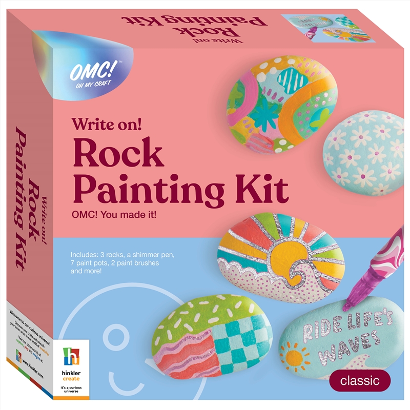 OMC! Write On! Rock Painting Kit/Product Detail/Arts & Craft