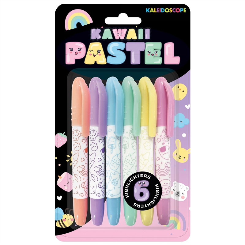 Kaleidoscope 6 Kawaii Pastel Markers/Product Detail/Stationery