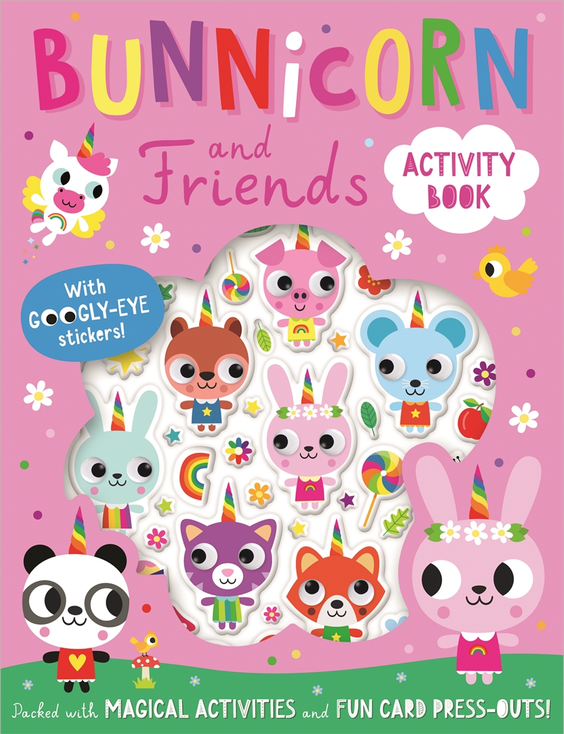 Bunnicorn and Friends Activity book (With Googly Eye Stickers)/Product Detail/Kids Activity Books