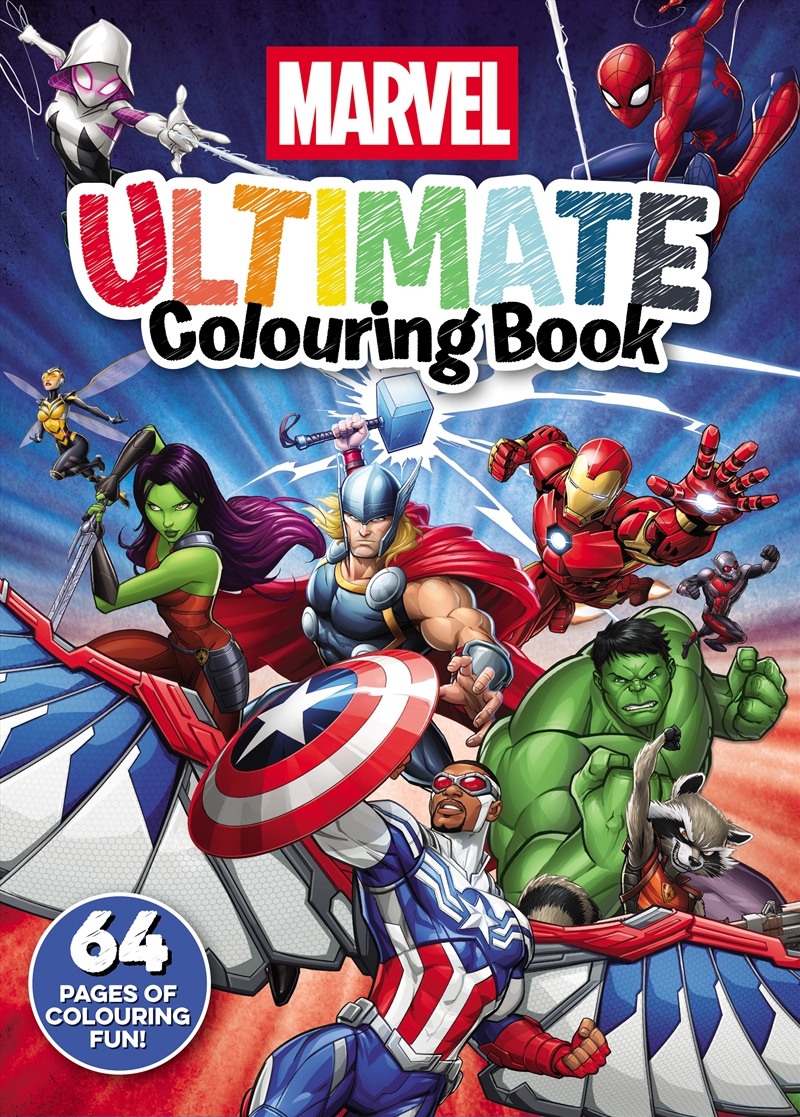 Marvel: Ultimate Colouring Book (Starring Captain America)/Product Detail/Kids Colouring