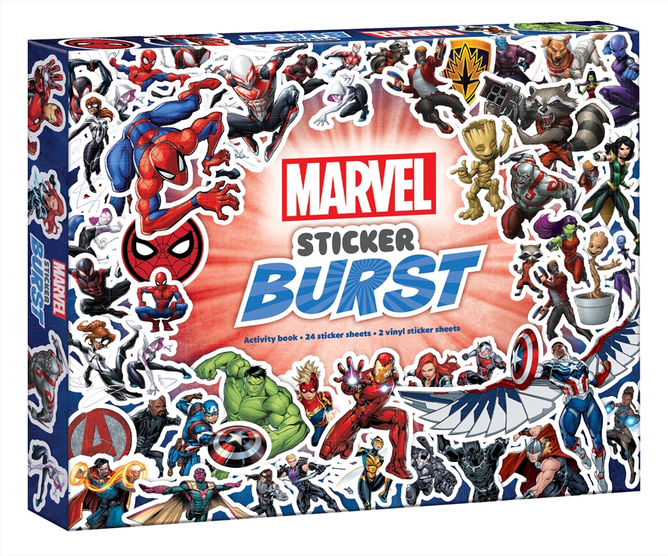 Marvel: Sticker Burst (Starring Captain America)/Product Detail/Kids Activity Books