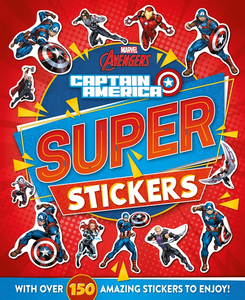 Captain America: Super Stickers (Marvel: Avengers)/Product Detail/Kids Activity Books