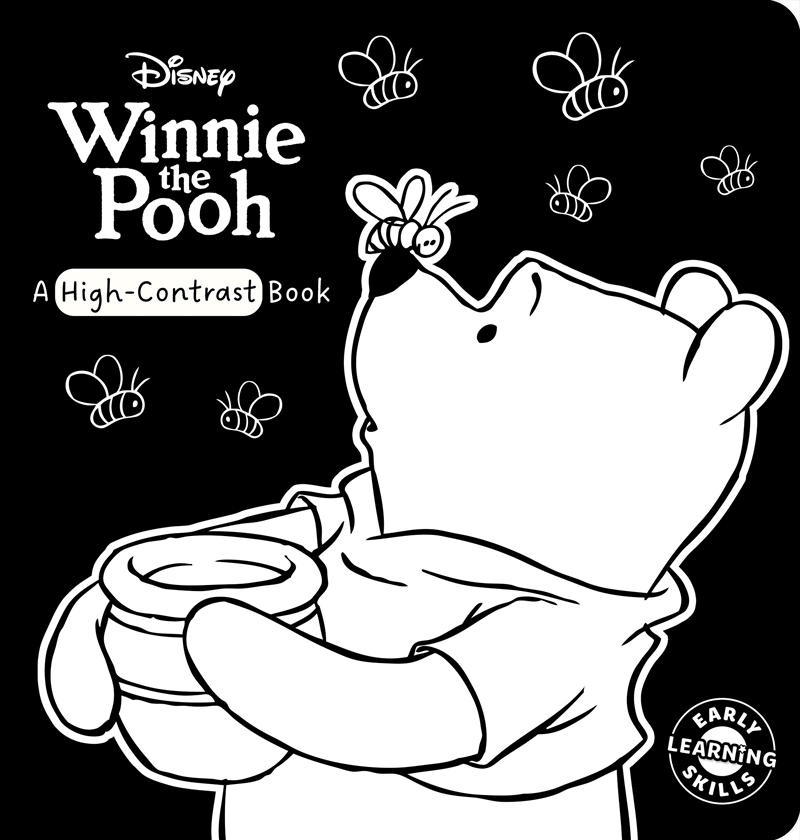 Winnie The Pooh: A High-Contrast Book (Disney)/Product Detail/Early Childhood Fiction Books