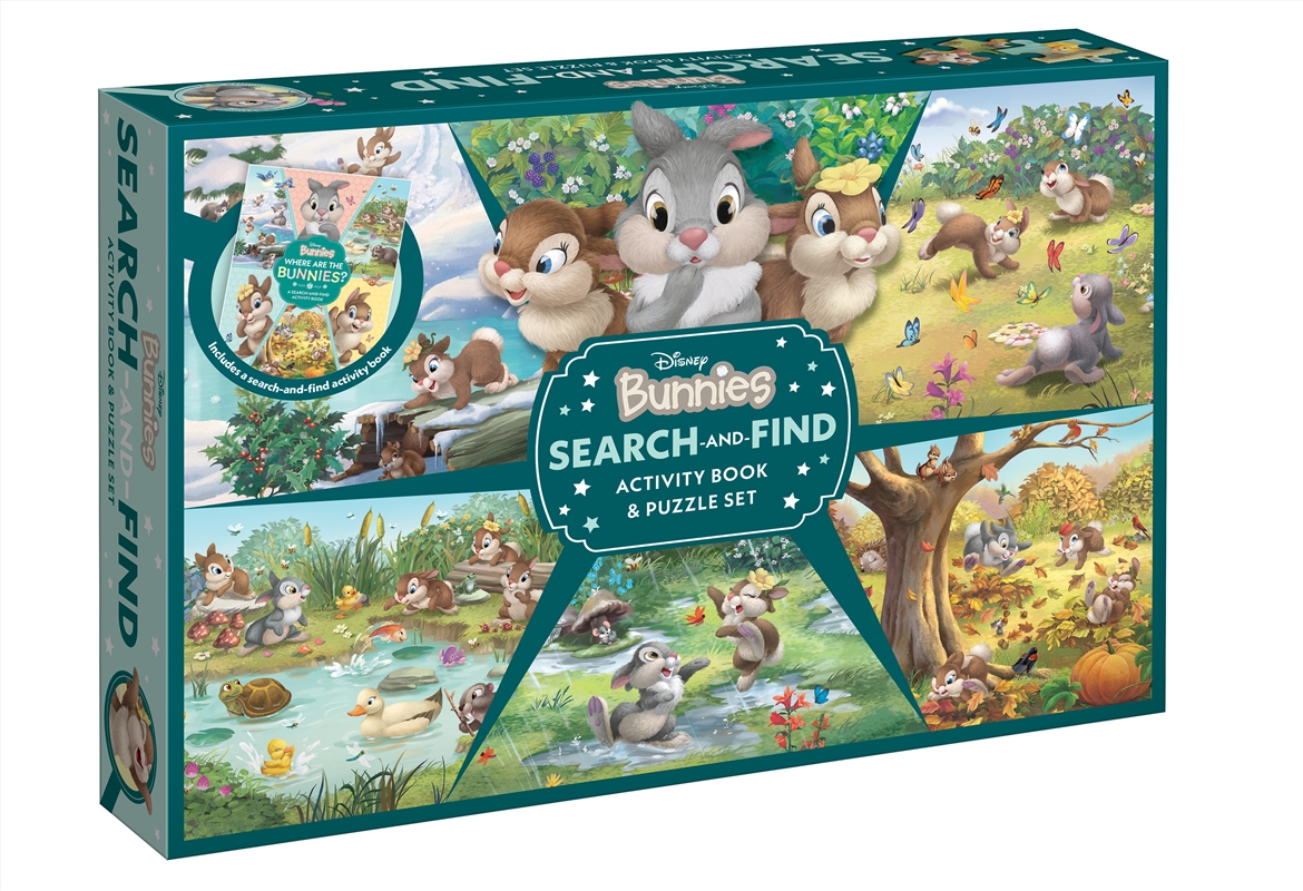 Disney Bunnies: A Search-and-Find Activity Book and Puzzle Set (200 Pieces)/Product Detail/Jigsaw Puzzles