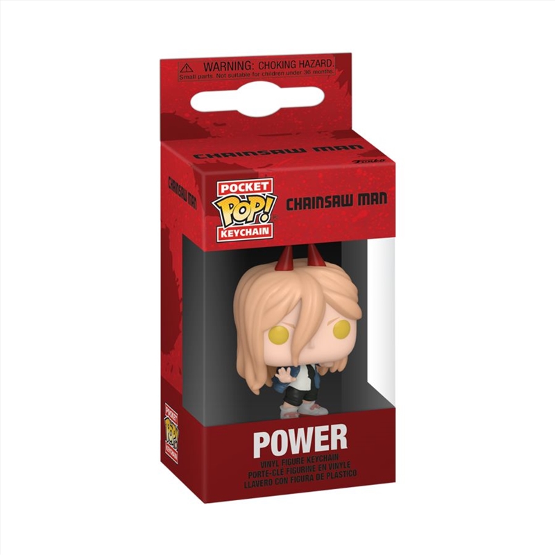 Chainsaw Man - Power Pop! Keychain/Product Detail/Movies