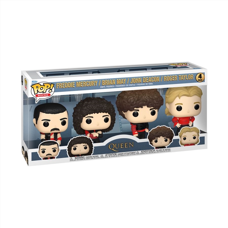 Queen - Radio Gaga Pop! 4-Pack/Product Detail/Music