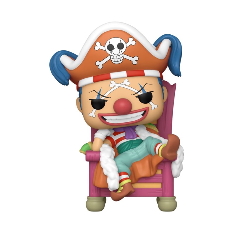 One Piece - Buggy the Clown (on Throne) NYCC 2024 Exclusive Pop! Deluxe [RS]/Product Detail/Convention Exclusives