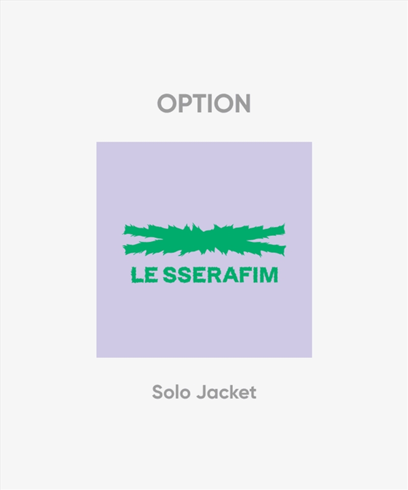 Le Sserafim - Crazy Japan 3rd Single Album Weverse Gift Solo Jacket Kim Chaewon/Product Detail/World