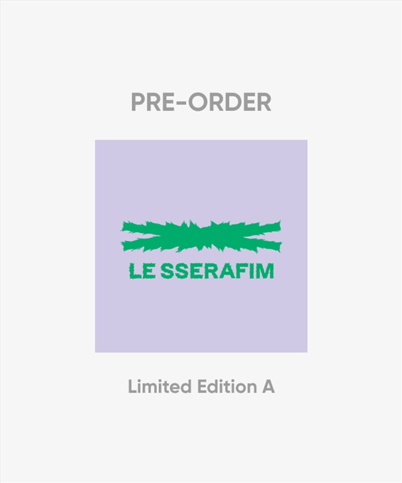 Le Sserafim - Crazy Japan 3rd Single Album Weverse Gift Limited Edition A/Product Detail/World