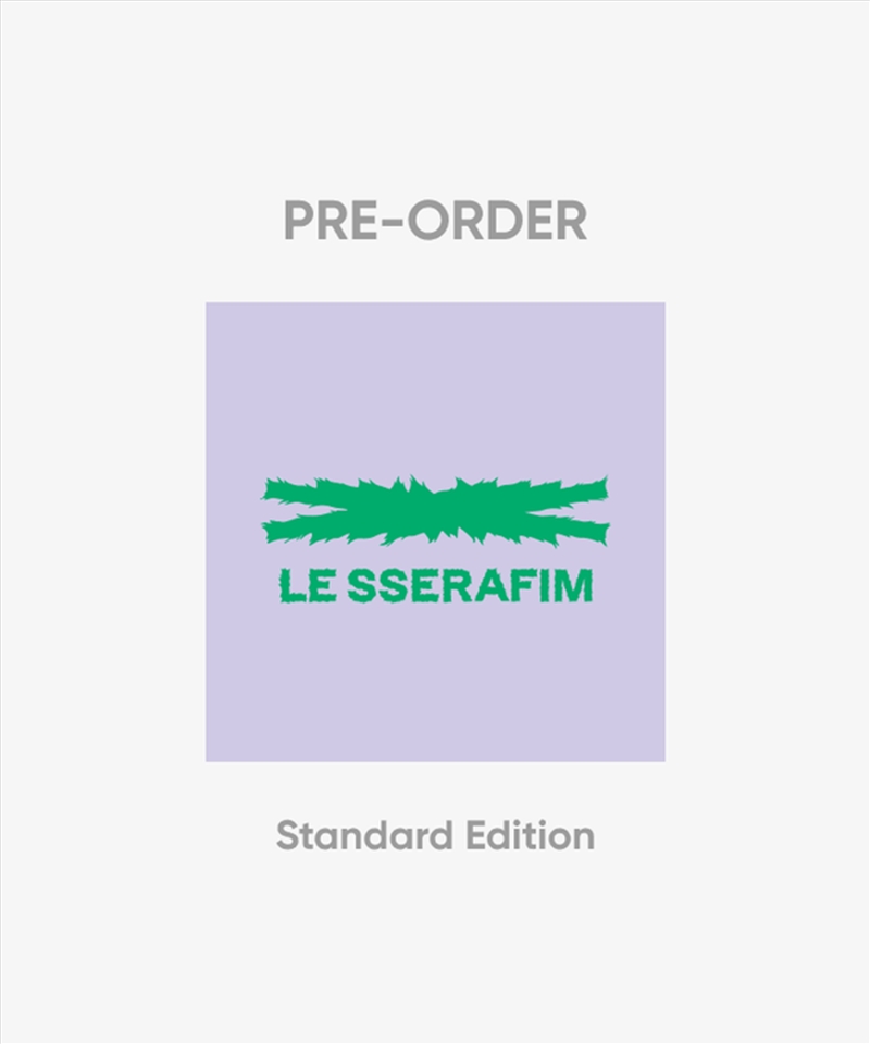 Le Sserafim - Crazy Japan 3rd Single Album Weverse Gift Standard Edition/Product Detail/World