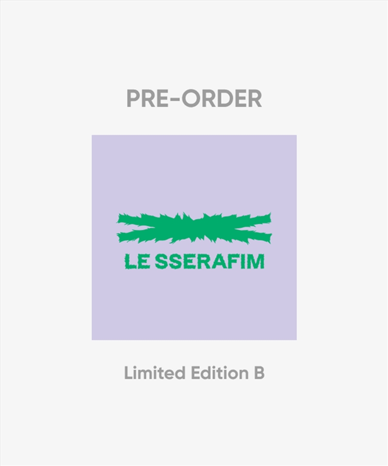 Le Sserafim - Crazy Japan 3rd Single Album Weverse Gift Limited Edition B/Product Detail/World