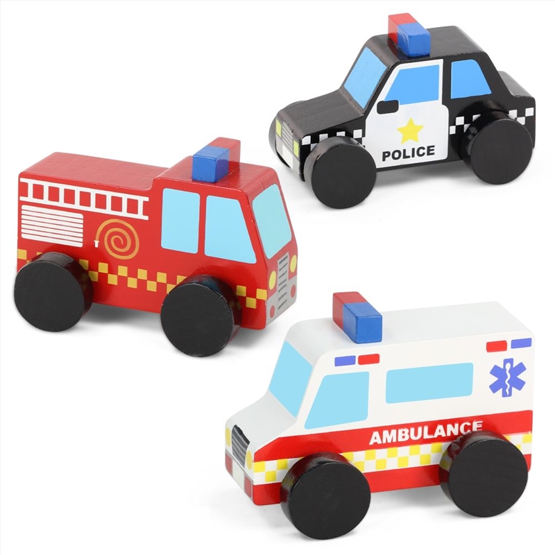 Wooden Emergency Services FSC 100%/Product Detail/Toys