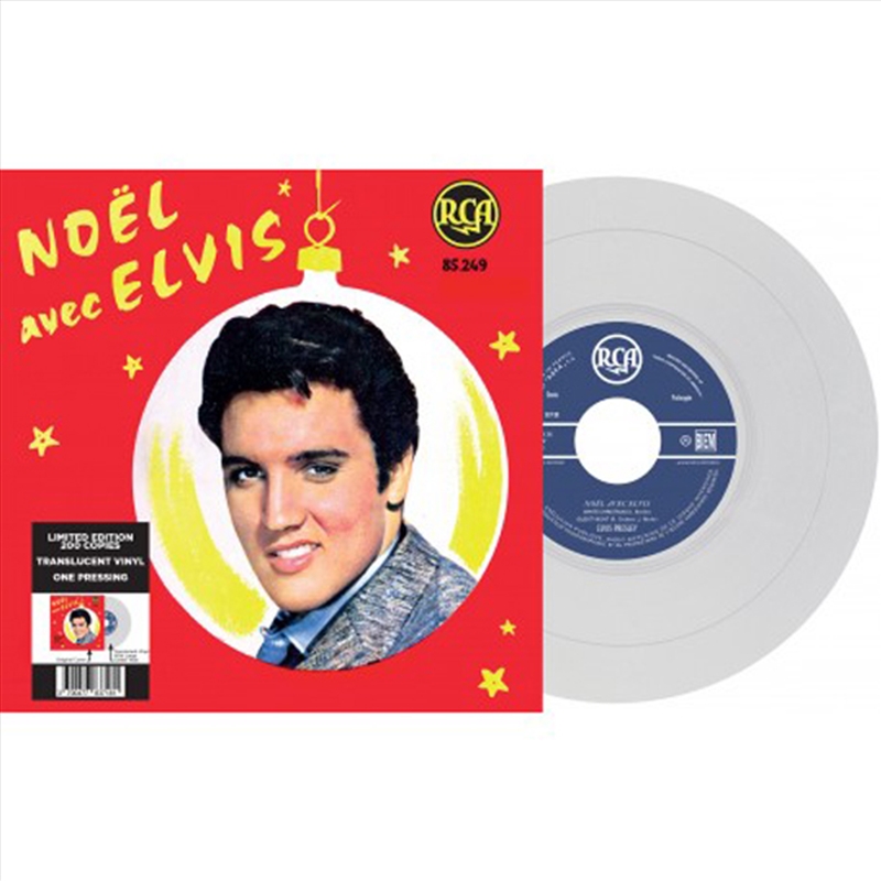 Ep Etranger N°12 - Noel Avec Elvis  Translucent Vinyl/Product Detail/Rock/Pop