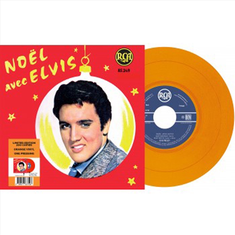 Ep Etranger N°12 - Noel Avec Elvis  Orange Vinyl/Product Detail/Rock/Pop