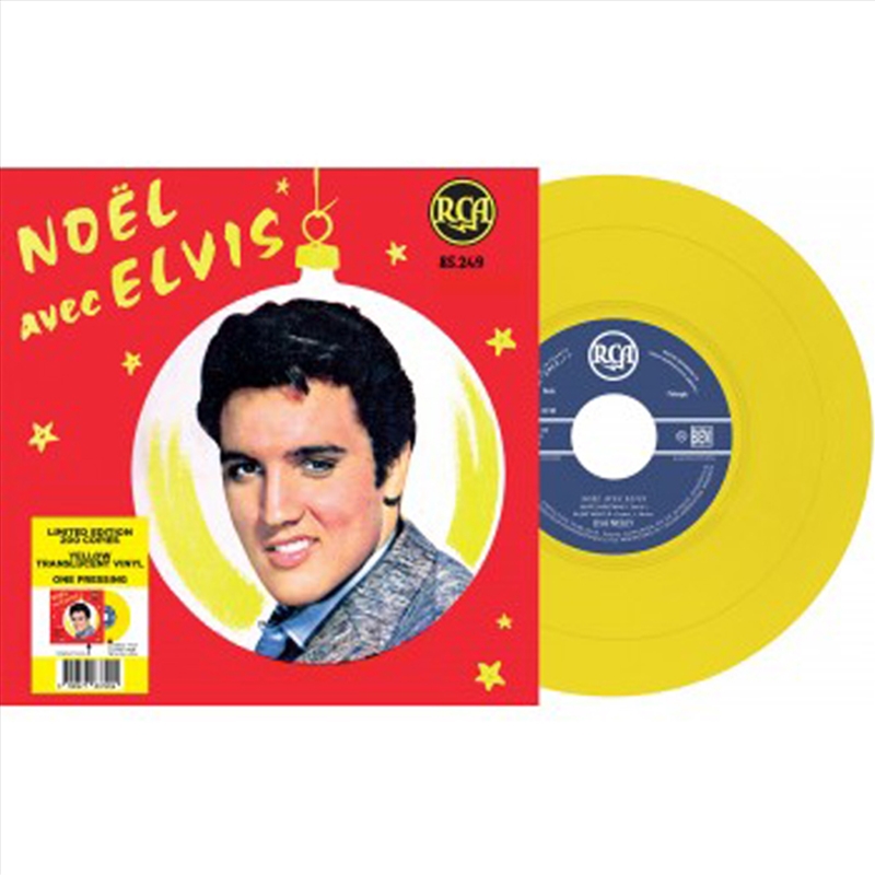 Ep Etranger N°12 - Noel Avec Elvis  Yellow Vinyl/Product Detail/Rock/Pop