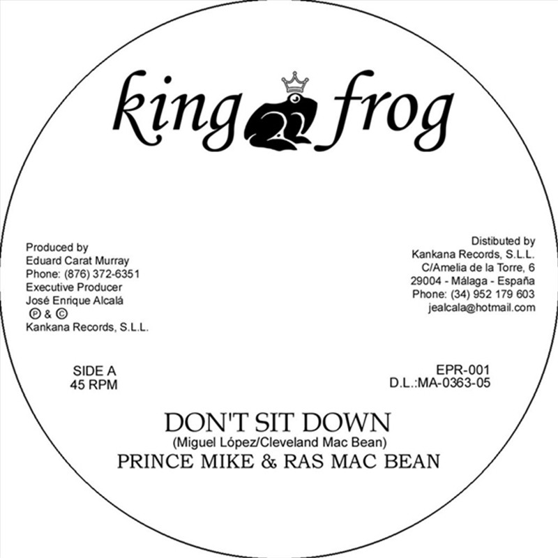 Don't Sit Down/Product Detail/Reggae