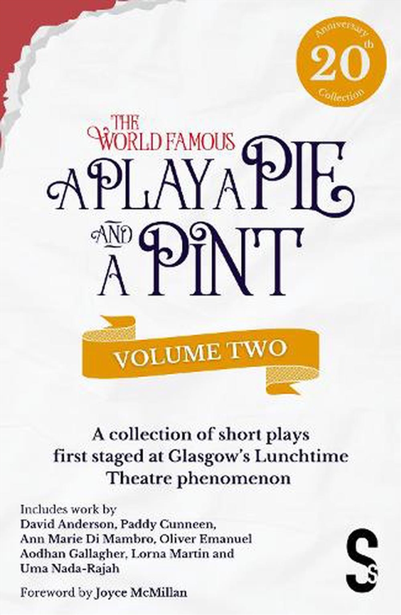 A Play, A Pie And A Pint: Volu/Product Detail/Literature & Poetry