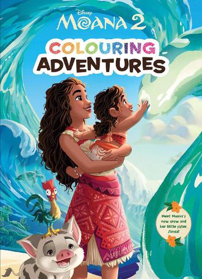 Moana 2: Colouring Adventures (Disney)/Product Detail/Kids Colouring