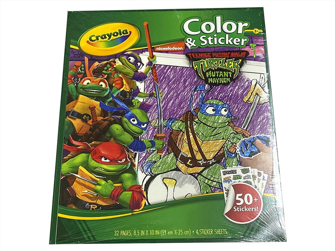 Teenage Mutant Ninja Turtles Colour And Sticker/Product Detail/Arts & Craft