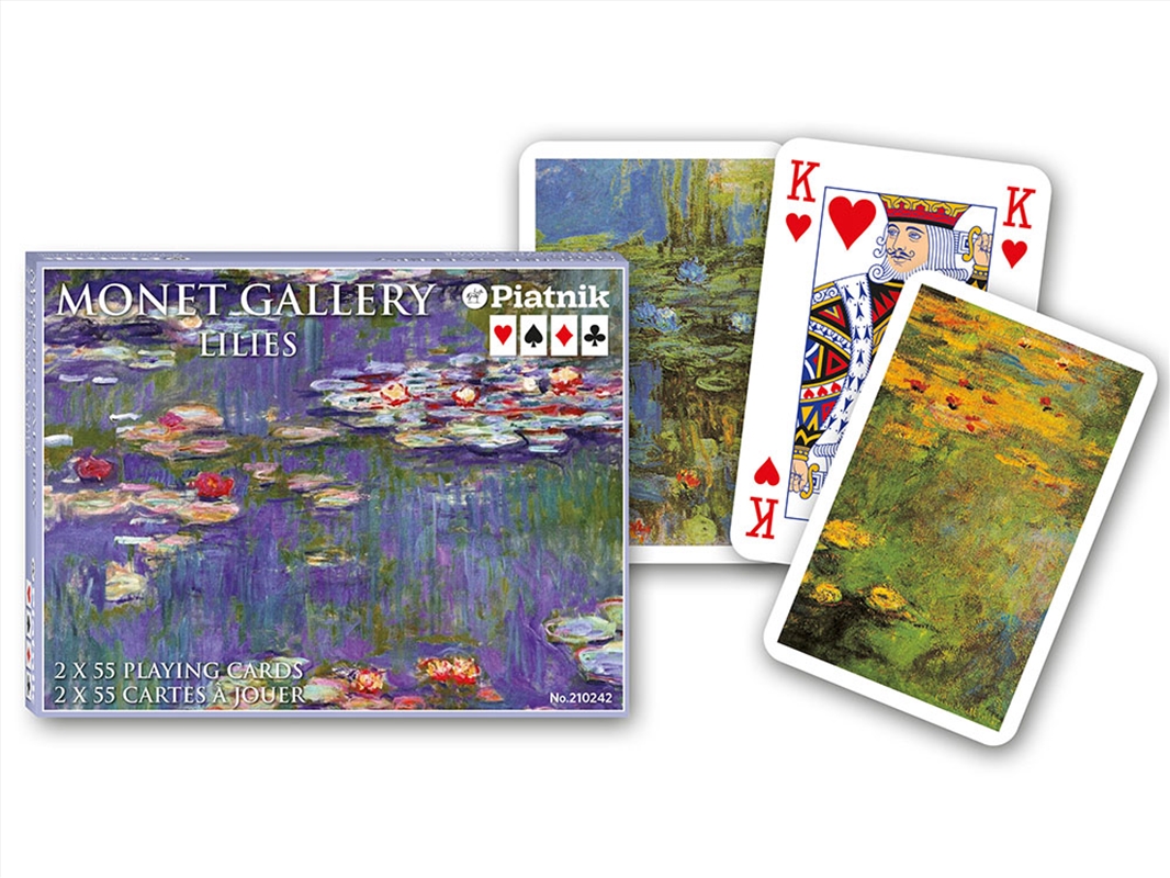 Monet Lilies Bridge Double Deck/Product Detail/Card Games