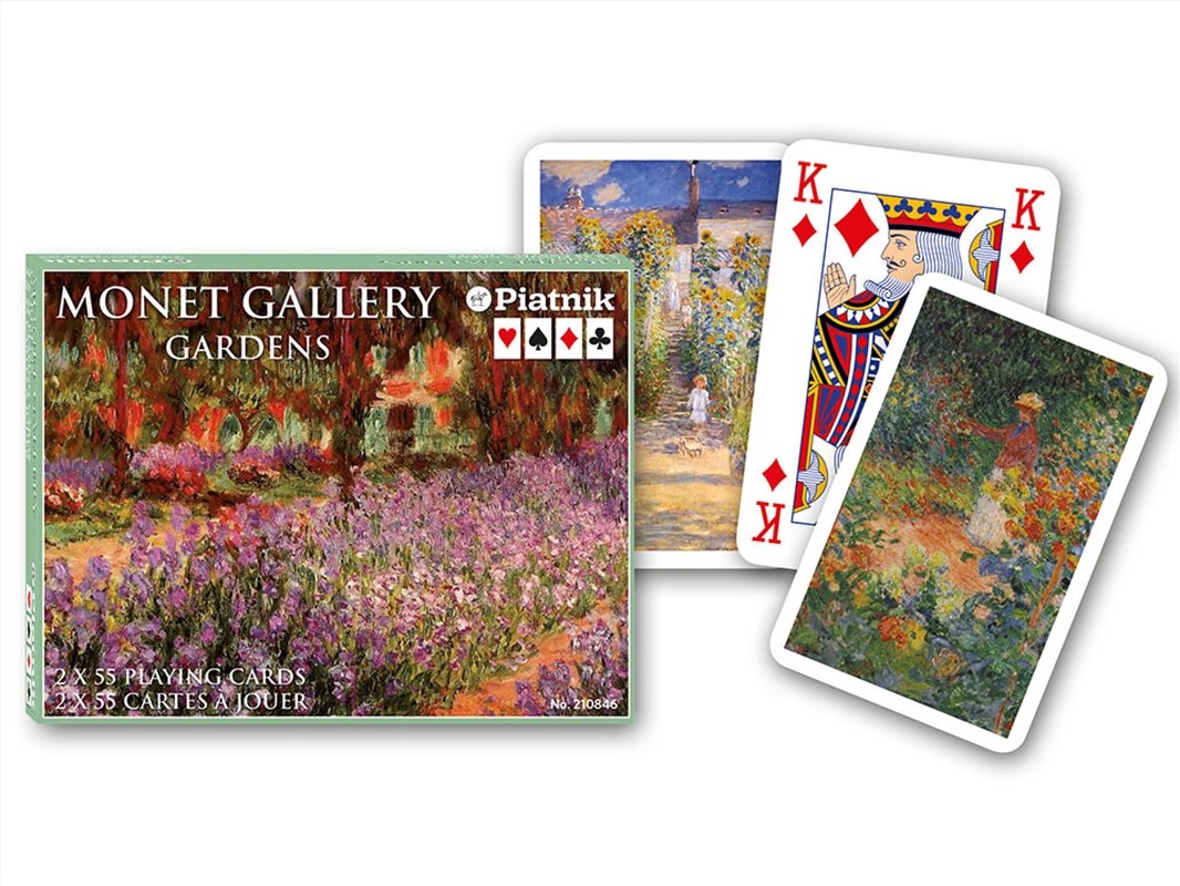 Monet Gardens Bridge Double Deck/Product Detail/Card Games