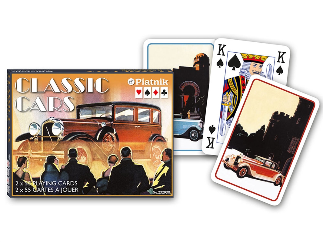 Classic Cars Bridge Double Deck/Product Detail/Card Games