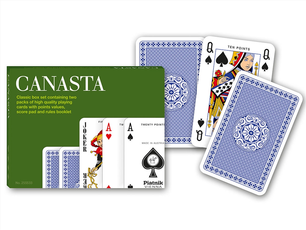 Canasta Set - Classic Box/Product Detail/Card Games