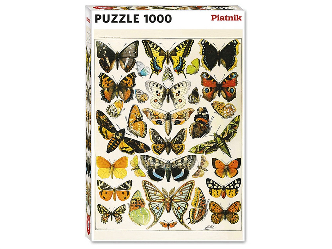 Millot, Butterfly/Moth Illustr/Product Detail/Jigsaw Puzzles