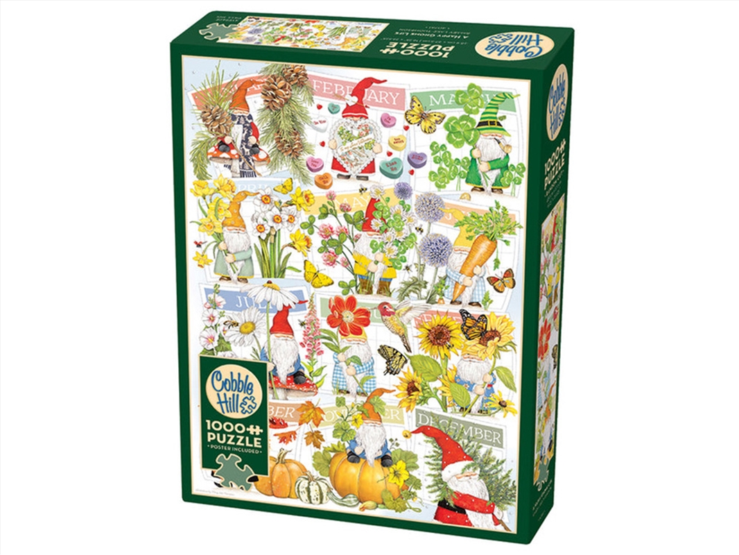 A Happy Gnome Life 1000Pc/Product Detail/Jigsaw Puzzles