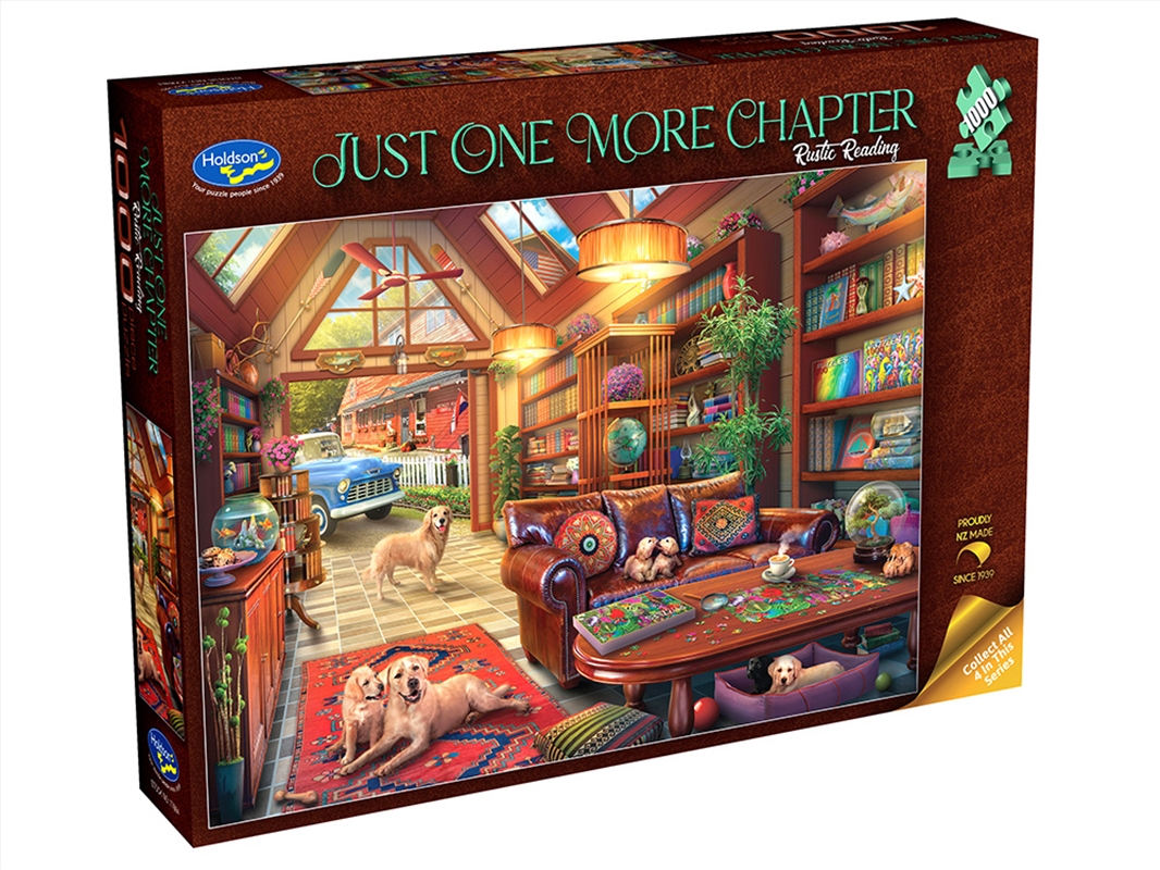 Just 1 More Chapter Rustic Rea/Product Detail/Jigsaw Puzzles