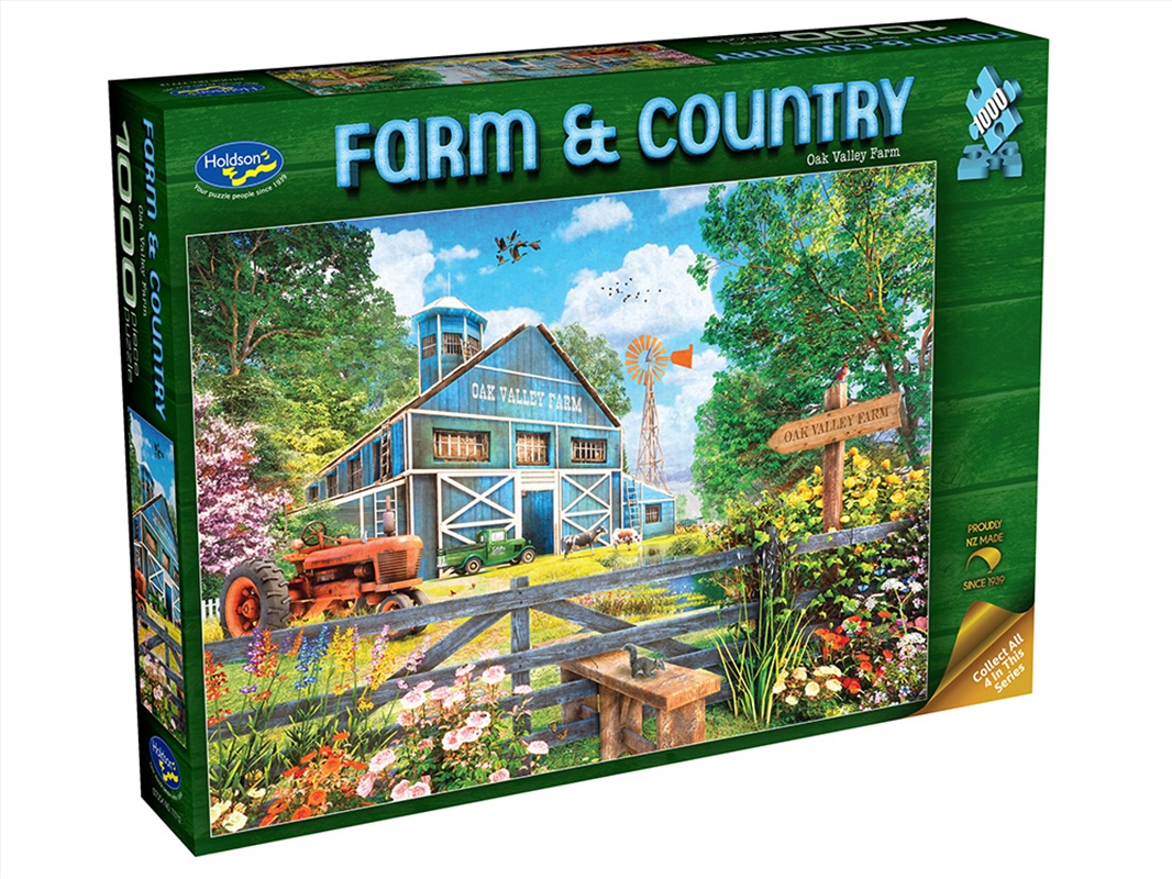 Farm & Country Oak Farm 1000Pc/Product Detail/Jigsaw Puzzles