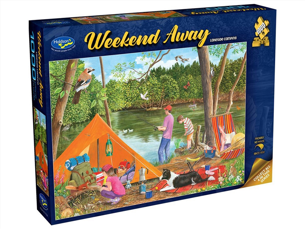 Weekend Away Lakeside 1000Pc/Product Detail/Jigsaw Puzzles