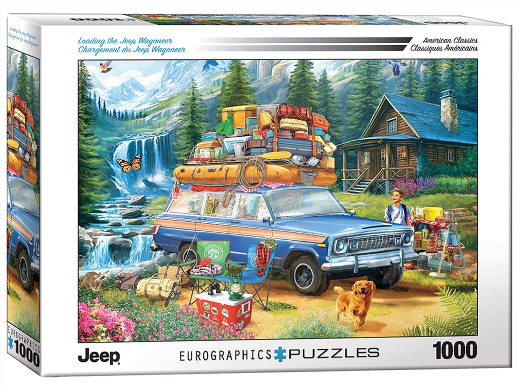 Jeep-Loading Wagoneer 1000Pc/Product Detail/Jigsaw Puzzles