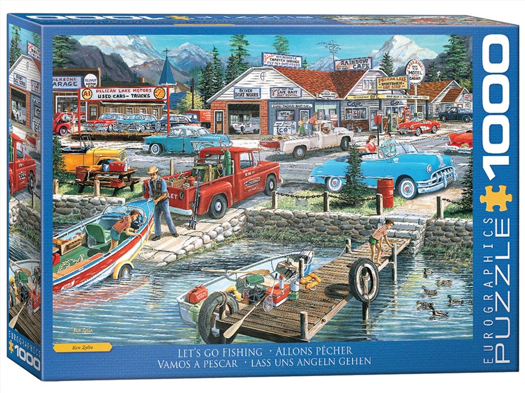 Let's Go Fishing 1000Pc/Product Detail/Jigsaw Puzzles