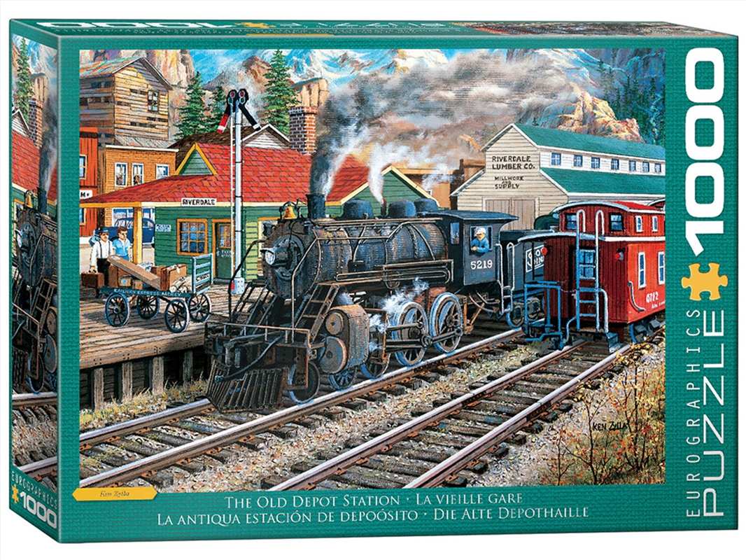 The Old Depot Station 1000Pc/Product Detail/Jigsaw Puzzles