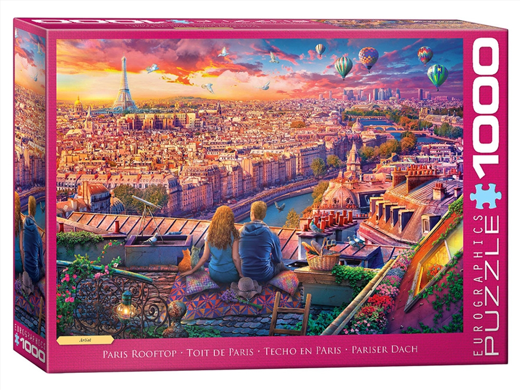 Paris Rooftop 1000Pc/Product Detail/Jigsaw Puzzles