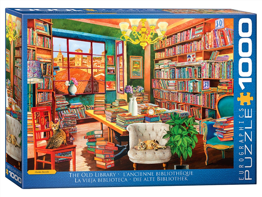 The Old Library 1000Pc/Product Detail/Jigsaw Puzzles