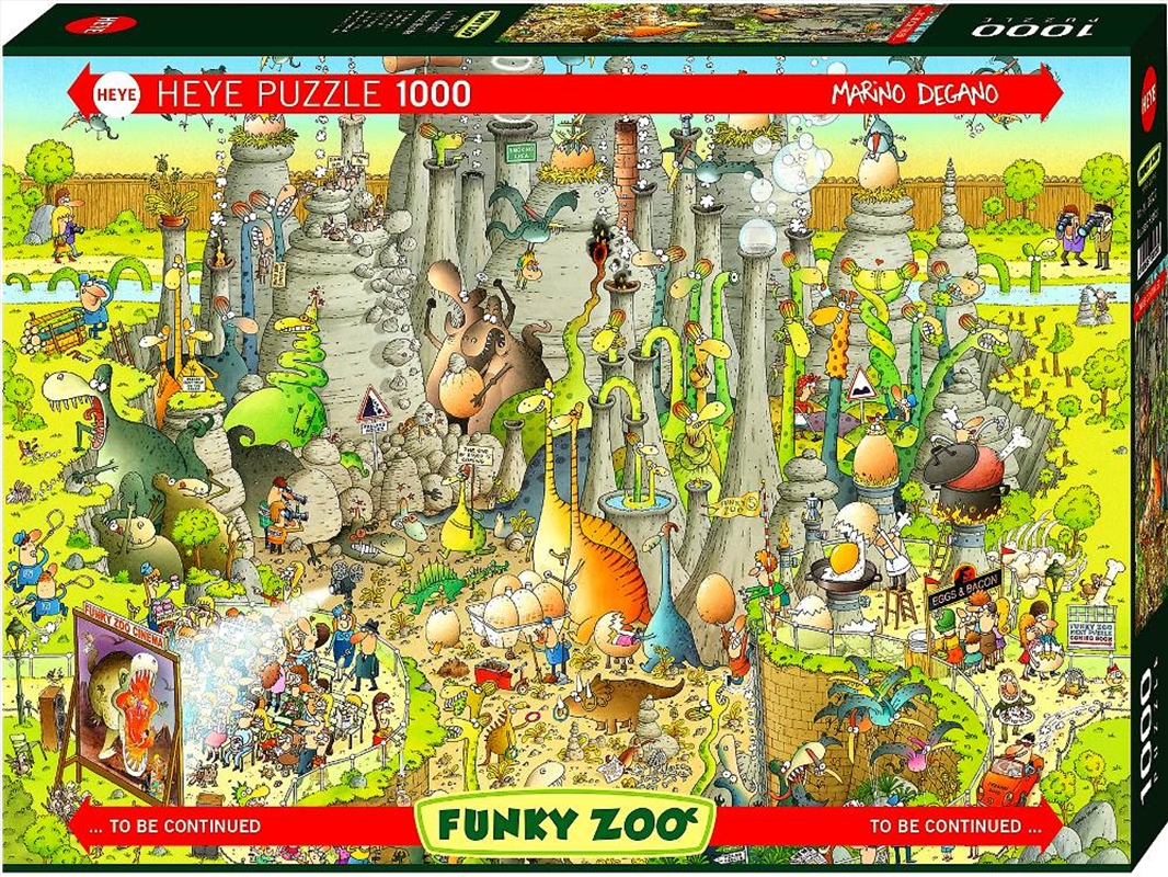 Funky Zoo,Jurassic Habitat1000/Product Detail/Jigsaw Puzzles