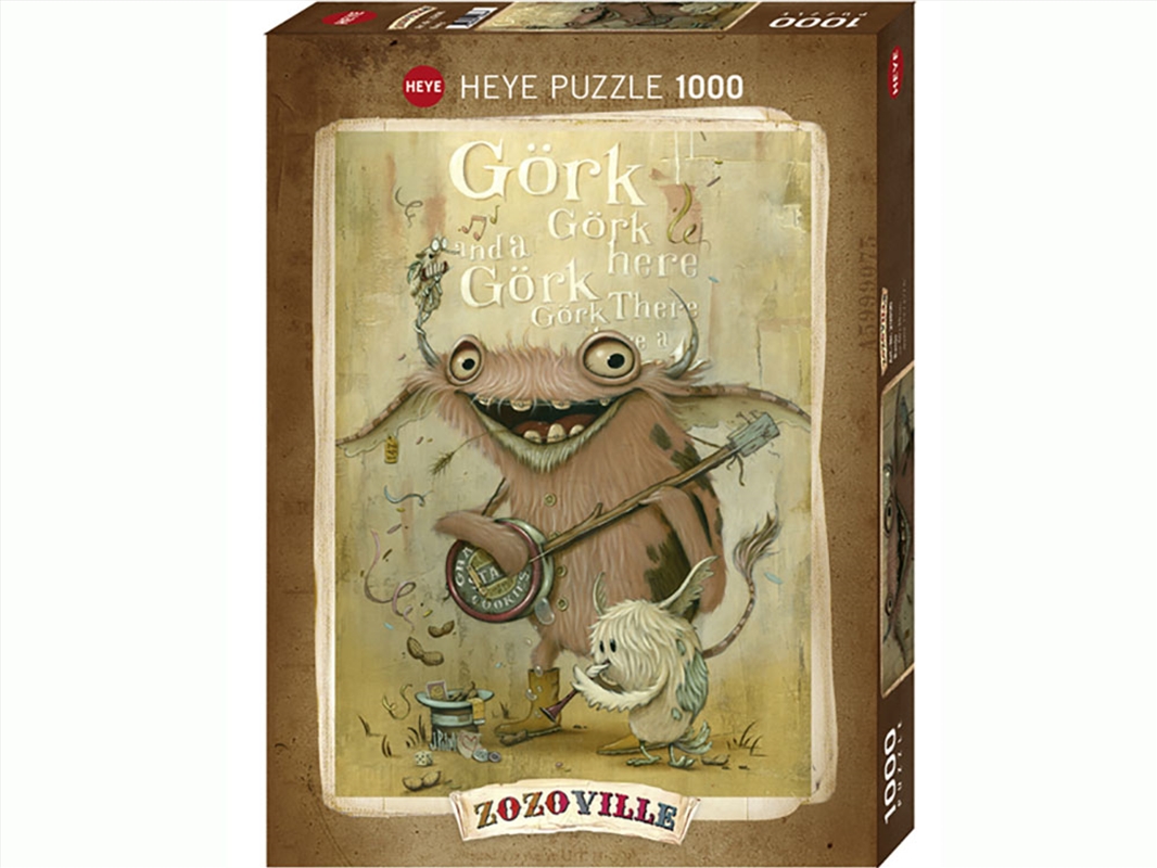 Zozoville, Banjo 1000Pc/Product Detail/Jigsaw Puzzles