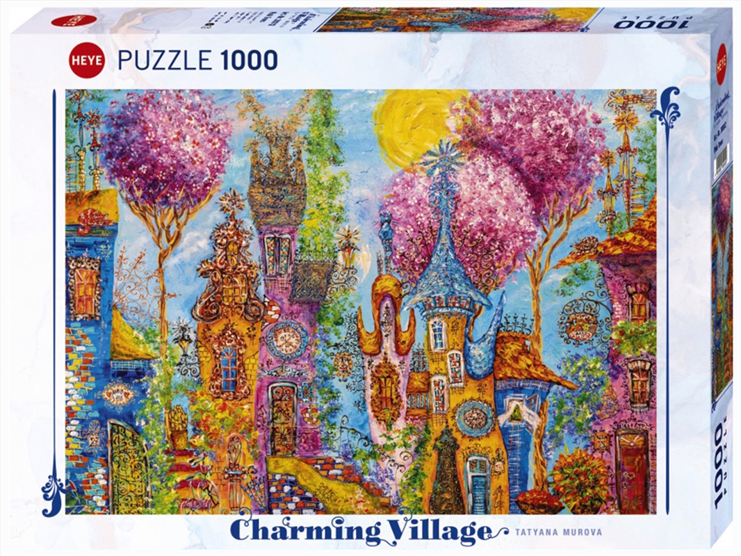 Charming Village, Pink Trees/Product Detail/Jigsaw Puzzles