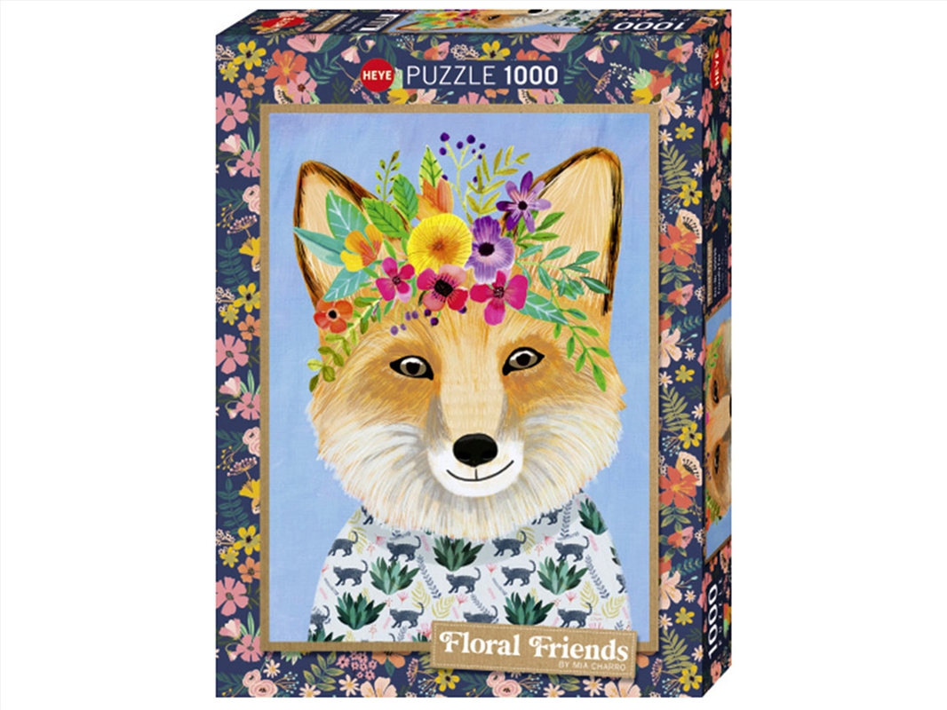 Floral Friends, Friendly Fox/Product Detail/Jigsaw Puzzles