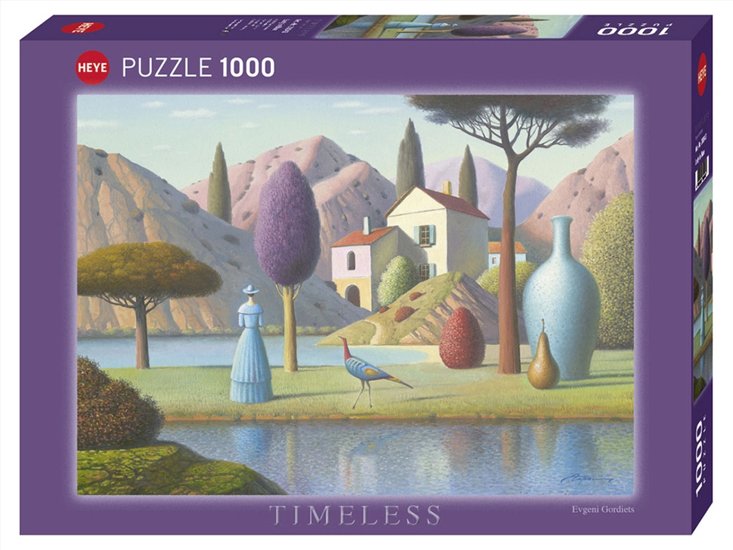 Timeless, Lady In Blue 1000Pc/Product Detail/Jigsaw Puzzles