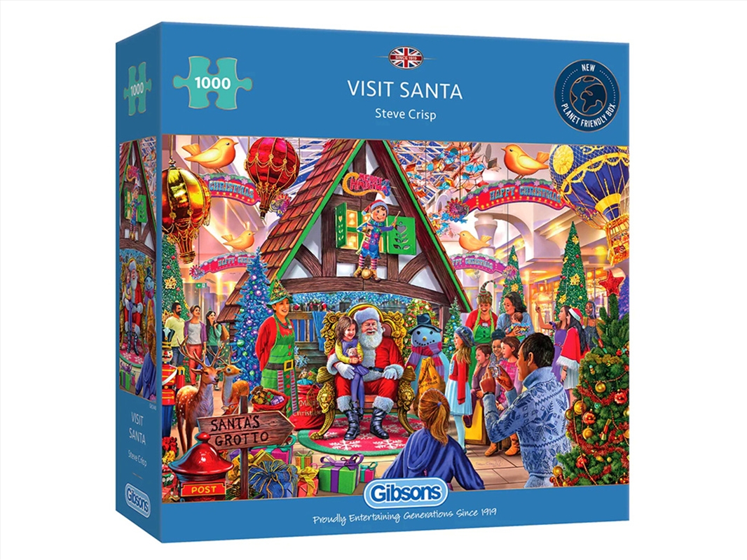 Visit Santa 1000Pc/Product Detail/Jigsaw Puzzles