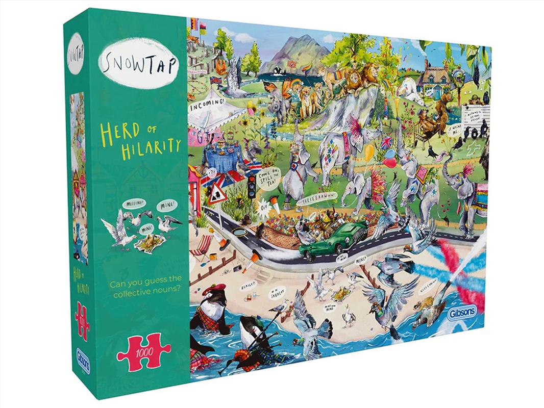 Herd Of Hilarity 1000Pc/Product Detail/Jigsaw Puzzles