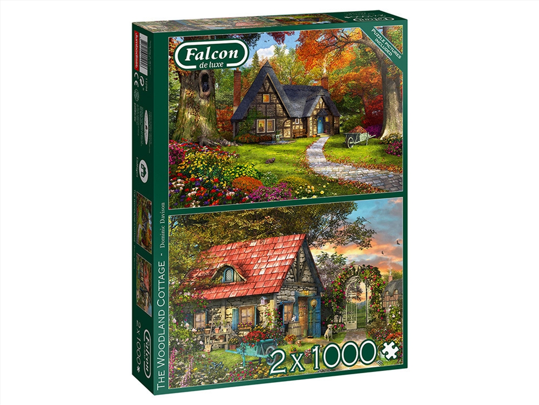 Woodland Cottage X 2 1000Pc/Product Detail/Jigsaw Puzzles