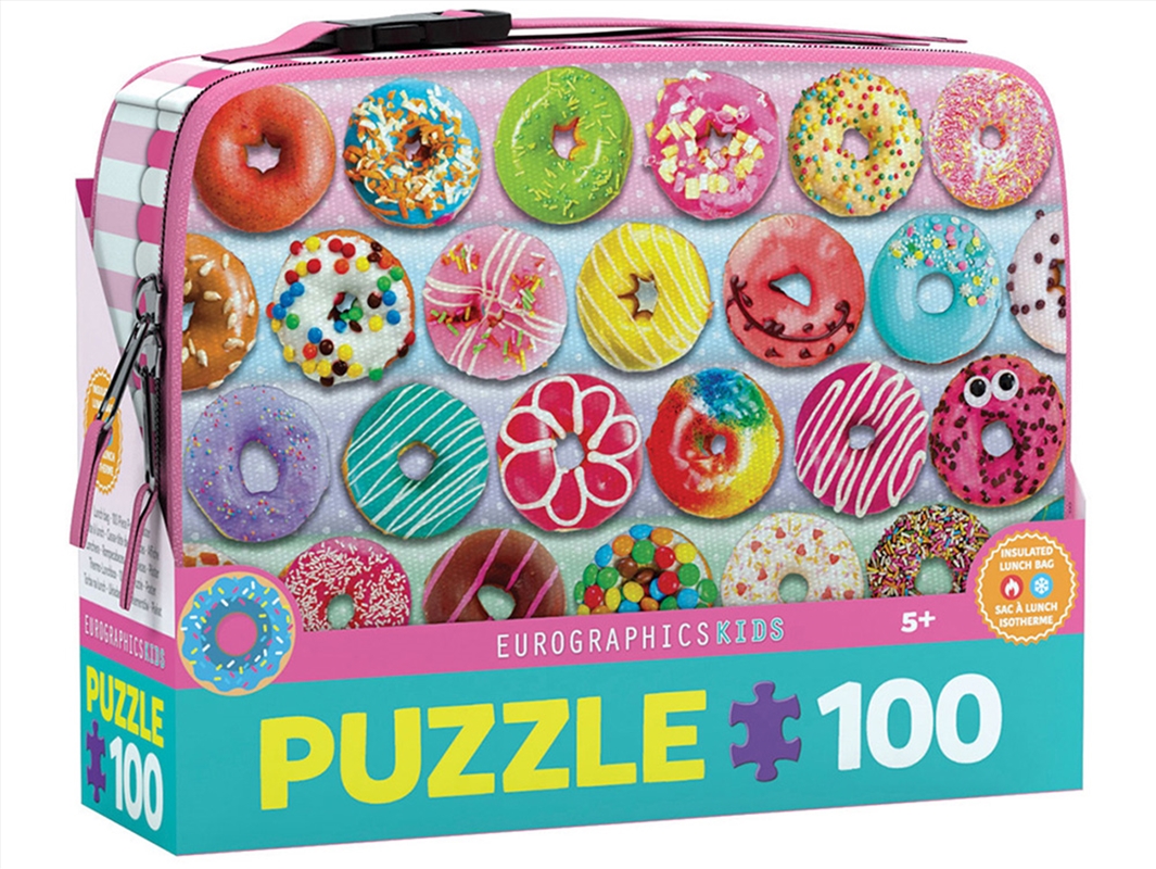 Donuts 100Pc Lunch Bag/Product Detail/Jigsaw Puzzles