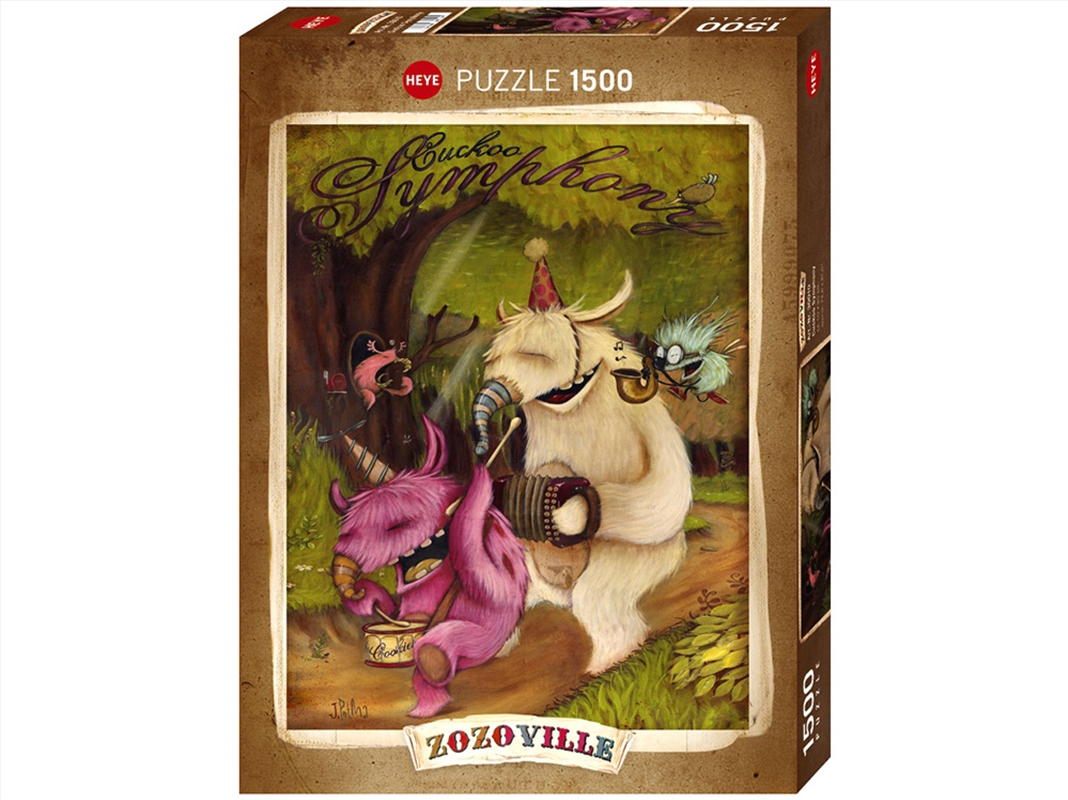 Zozoville,Cuckoo Symphony 1500/Product Detail/Jigsaw Puzzles