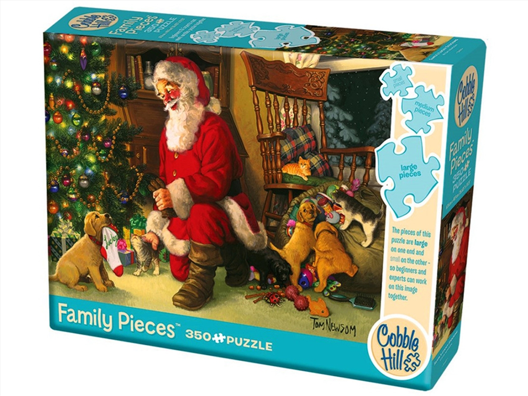 Santa's Lucky Stocking 350Pc/Product Detail/Jigsaw Puzzles