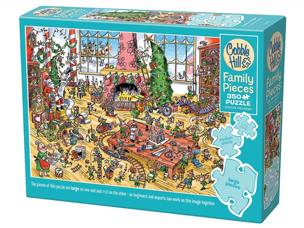 Elves At Work 350Pcs *Family*/Product Detail/Jigsaw Puzzles