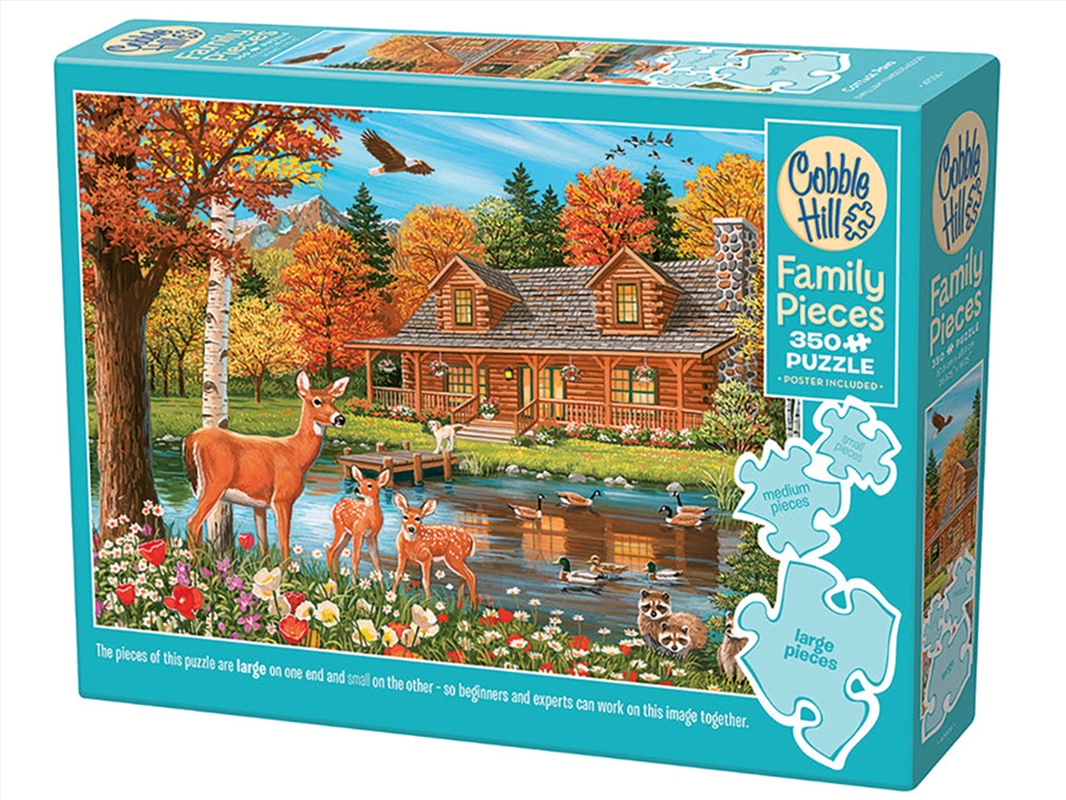 Cottage Pond 350Pc *Family*/Product Detail/Jigsaw Puzzles